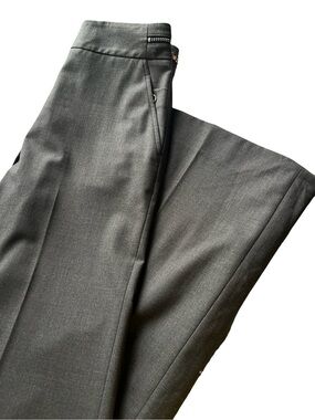 Kit and Ace Women's Dark Charcoal Straight-Leg Trousers